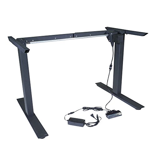 Titan Electric Motor, Adjustable Base Height Sit-Stand, Standing Desk Frame