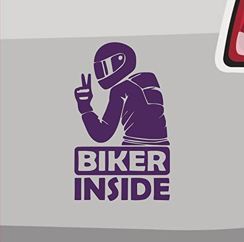 Adesivo Moto Bike Auto Motorsport Sticker CHOPPER Biker INSIDE - Foto 3