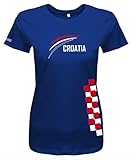 Jayess - Croatia - Kroatien Fan Shirt Damen T-Shirt