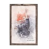 📷 【Unterstützung】 Exquisite und sichere Verpackung, die den Rahmen während des Transports vor Beschädigungen schützt. Der Versand macht etwa 1% der Bruch- und Kratzrate aus. Wenn Sie einen Bilderrahmen erhalten, der aufgrund von Versandschäden beschädigt wurde, sendet Ihnen der Hersteller kostenlos einen neuen.