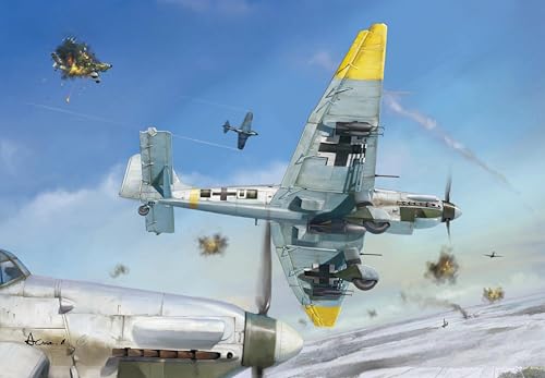 1/35 Scale BF-012 Germany Junkers Ju 87 D5 Stuka Bomber Model Kit