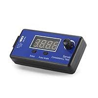 ICQUANZX Digital Saervo Tester/ESC Konsistenz Tester für RC Hubschrauber Flugzeug Auto Motor Gas Anzeige
