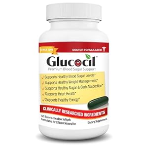 Glucocil – Premium Blood Sugar Support – Over 2 Million Bottles Sold – Supports The 3 Essentials for Healthy Blood Sugar – Since 2008, with Berberine, Proprietary Mulberry Leaf, and More