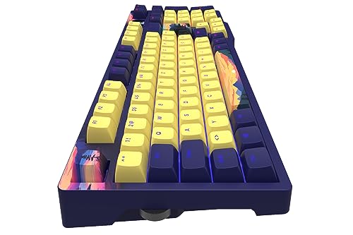 Clavier de jeu stabilisateurs graissés Dark Project 98 SUNSET ISO