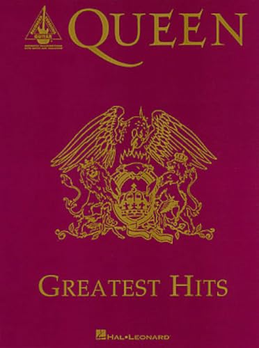Queen - Greatest Hits Guitar Songbook | Guitar Recorded Versions | 17 Rock Anthems for Electric Guitar | Guitar Tablature and Notation | Classic Queen Songs Sheet Music