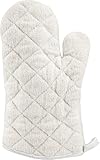 New Star Foodservice Oven Mitts with Extra Defense, up to 400F, Set of 2 (Tan (Terry Cloth), 13-Inch (Set of 2))