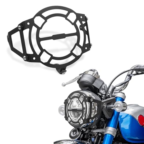 KKZOL Headlight Grill Replacement for Honda Monkey 125 Z125 2018-2024 Dax 125 2022-2024 Motorcycle Headlight Guard Cover(Black)