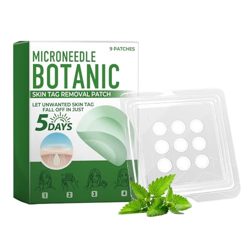 Parches Para Verrugas,9 Unidades Parches Para Quitar Fibromas Corporales | Tratamiento De Belleza Para Mujeres Y Niñas En Cara Pie Cuello Espalda Y Manos