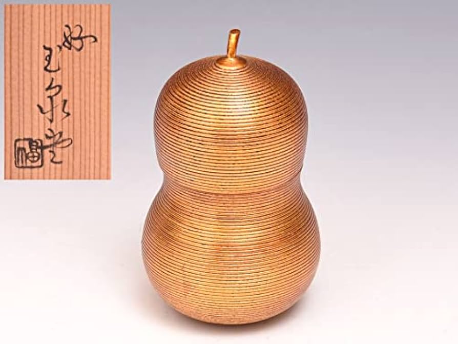 Amazon.co.jp: 畠山 好玉泉堂 倣豊太閤 千成瓢箪 菓子器 共箱