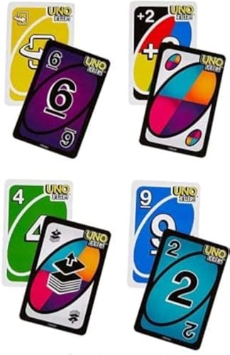 Mattel Uno, Flip, Blink und Phase 10 Kartenspiel, Combo Pack of 4 – Bild 7