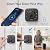 ULTRALOQ U-Bolt WiFi Smart Lock with Door Sensor, Built in Wi-Fi Smart Deadbolt Locks for Front Door, Remote Access, App Code Unlock, Auto-Lock, Auto Unlock, Works with Alexa, Google, ANSI Grade 1