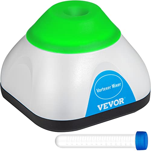 Vevor Vortex Mixer, 3000Rpm Mini Vortex Mixer Shaker, Touch Function Scientific Lab Vortex Shaker, Mix Up To 50Ml, 6Mm Orbital Diameter For Test Tube, Tattoo Ink, Nail Polish, Eyelash Adhesives, Paint #TOP8