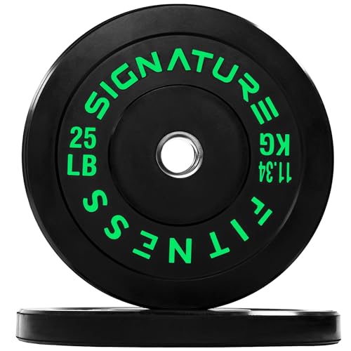 Fitvids Olympic Bumper Plates Set, 2' Weight...