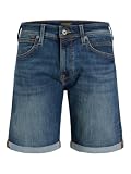 Taille : Taille moyenne JACK & JONES Homme Jjirick Jjfox Am 310 Sn Shorts, Bleu Denim/Paquet : 311, L EU