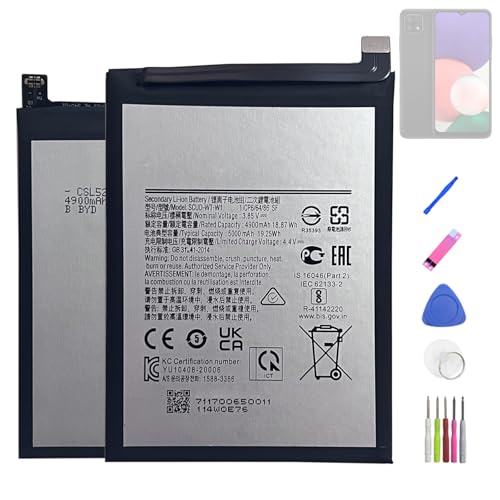 Batterie EB-BA226ABY pour Samsung A22 5G pour rester connecté toute la journée