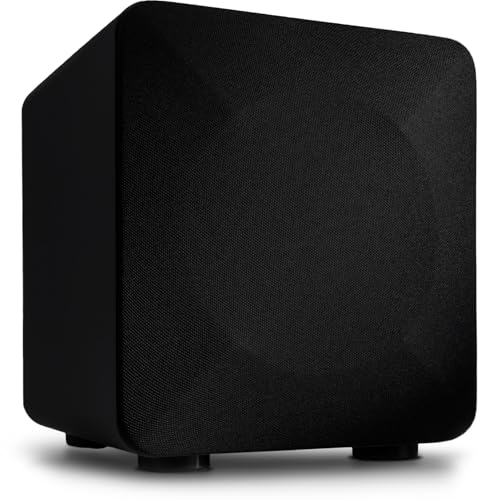 Audioengine S6 210W Compact Powered Mini Subwoofer- Powerful Bass in a Small Package - Great for...