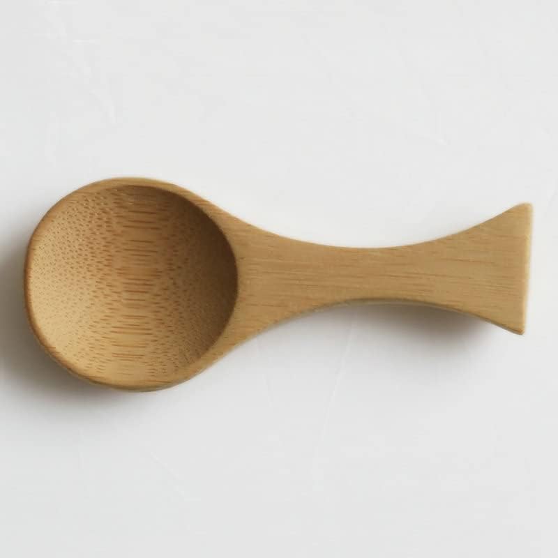Miniatura 4 de 12 cucharas de té de bambú, cucharas de sal de baño, cuchara de condimento de madera para té suelto, dulces, especias, granos de café, 3.54 x 1.65