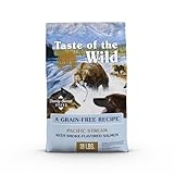 Taste Of The Wild - Alimento seco para perros Pacific Stream Premium, sin cereales, rico en proteínas
