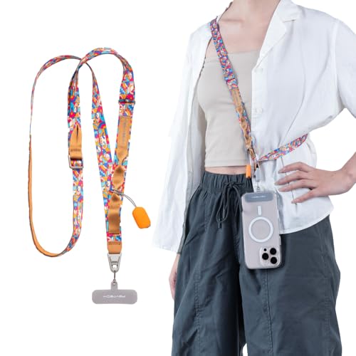 [PGYTECH] LinkGo �X�}�z�X�g���b�v �V�����_�[ �������� �ȒP�E�� �l�C iphone �X�g���b�v ���|�� �g�уX�g���b�v ��|�� �X�}�z �l�b�N�X�g���b�v Webbing (���_���A�[�g)