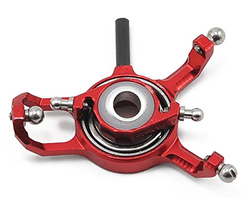 CNC Swashplate, Red: Blade MCPX