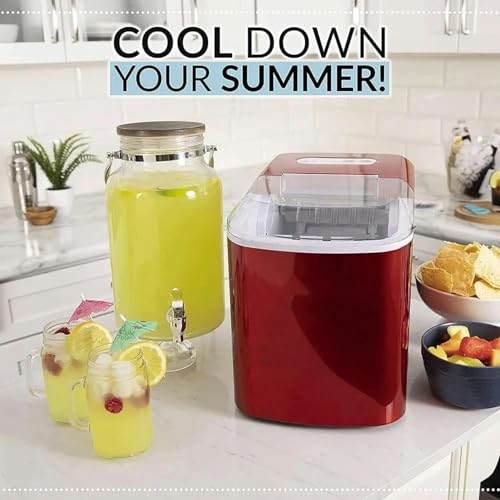 Máquina portátil automática para hacer hielo 26 lbs/24 horas miniatura 4