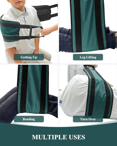 Image of SPRING SEAON Transfer Sling Lift Assist Gait Belt for Seniors and Disabled