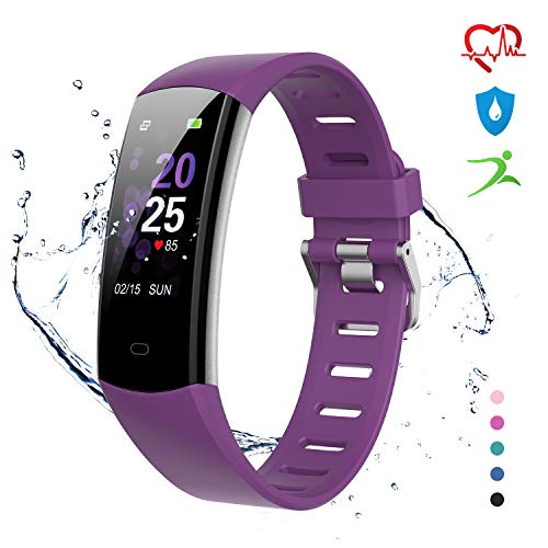 BingoFit Slim Activity Tracker, Fitness Tracker Heart with Rate Monitor Connected GPS,Waterproof Calorie