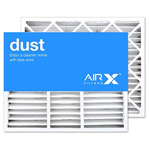 AIRx Filters20x25x5 MERV 8 HVAC AC Furnace Air Filter Compatible Replacement for White Rodgers FR2000U-108, Dust 2-Pack, Made in the USA