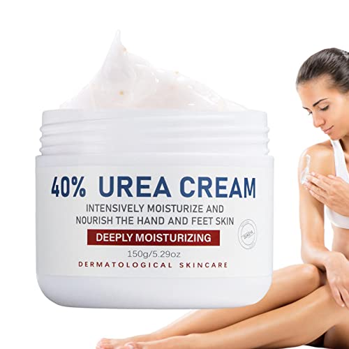Urea Creme para as mãos | 150 g hidratante para as mãos para pele seca, 40% ureia, hidrata e hidrata