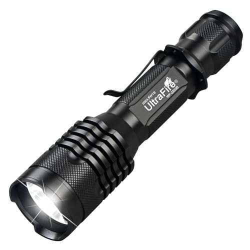 Lampe torche 1200 lumens puissante pour randonnée et camping