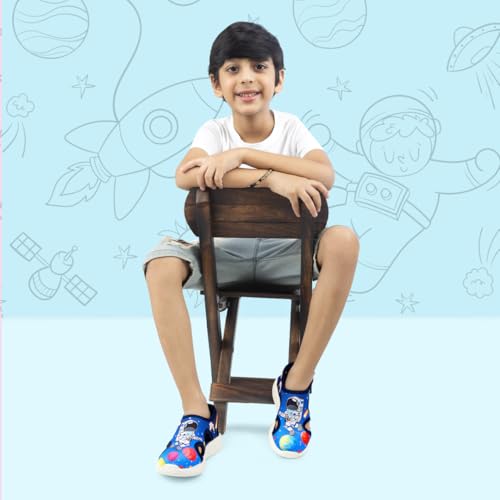 Image of KazarMax Kids Boys and Girls Lightweight | Comfort | Easy Slip-On | Breathable | Printed Sandal