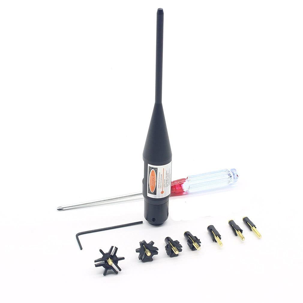 Puntatore laser rosso Buwico®, kit di mira per fucili da caccia calibro .17 e .78