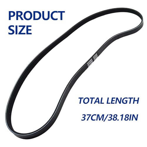 Image of Aramid AC Belt 12576447 for Hummer H2, Chevy Suburban, Avalanche, Silverado, Tahoe, GMC Yukon, Sierra, Cadillac Escalade Air A /C Compressor Belts