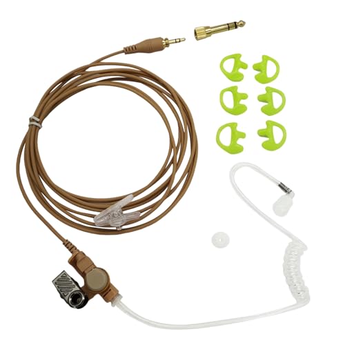 Reviews de Smart Tv Kit - los preferidos. 41 stdgove - Auriculares de difusión en el oído IFB - Auriculares de radiodifusión transparente TRS con cable invisible para monitor de 3,5 mm, kit universal de auriculares para...