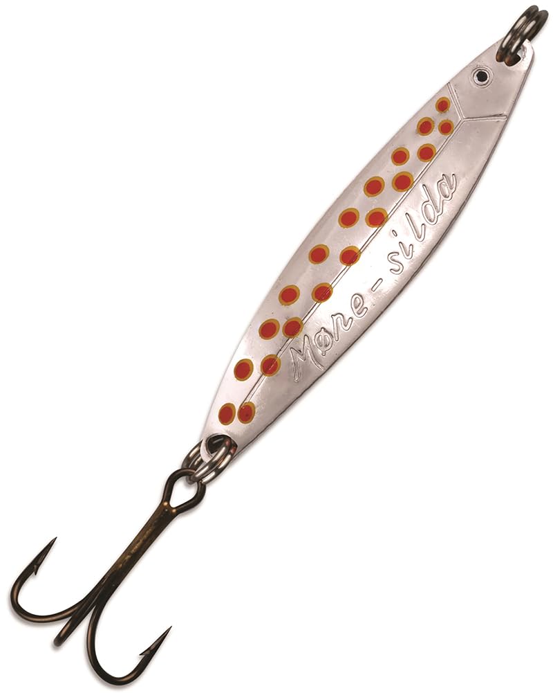 Cuillère De Pêche Blue Fox Remen Moresilda - 10g, Holographique Or/rouge, Neuve