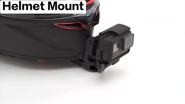 Otorradhel-Kinnhalterung Für GoPro, Integralhel-Backenhalterung