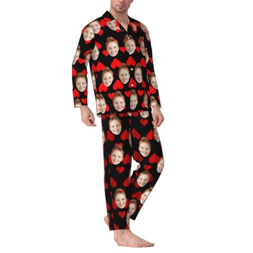 Custom Pajamas Pants Personalized Pajamas For Men Women Custom Pajamas With Faces Custom Pjs Gifts Customizable Pajama Sets2