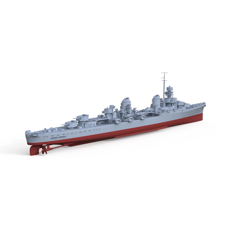MRY-SFW SSC350515S-A 1/350 Kit Modello Militare Italia Capitani Romani Classe 1942 Light Cruiser Full Hull