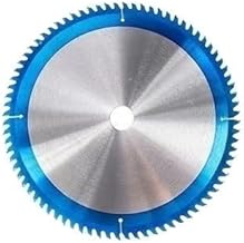 Hoja de sierra TCT de 165-300mm, hoja de sierra Circular con revestimiento Nano azul, discos de corte for carpintería, hoja de sierra con punta de carburo, 1 ud. (Color : 255x2.8x25.4x28T)