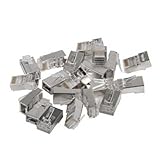 conector rj11 6 vias LANBERG CONECTOR RJ-45 FTP CAT6 8P8C (100PCS)