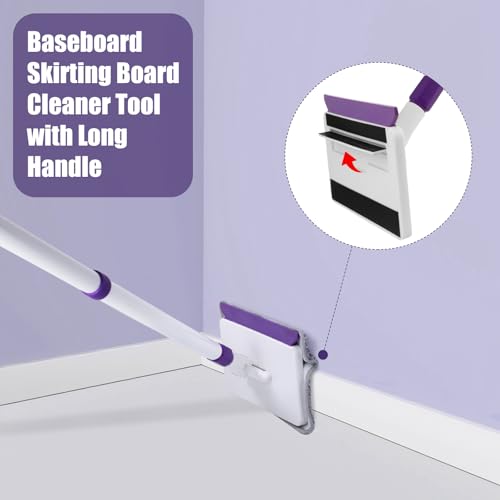 Baseboard Cleaner Tool with 60