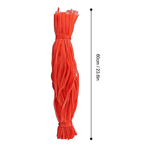 Amytalk seafood boil bags 100 pack Clam Bake/Shellfish Cooking Mesh Plastic Bags - Thumbnail 3