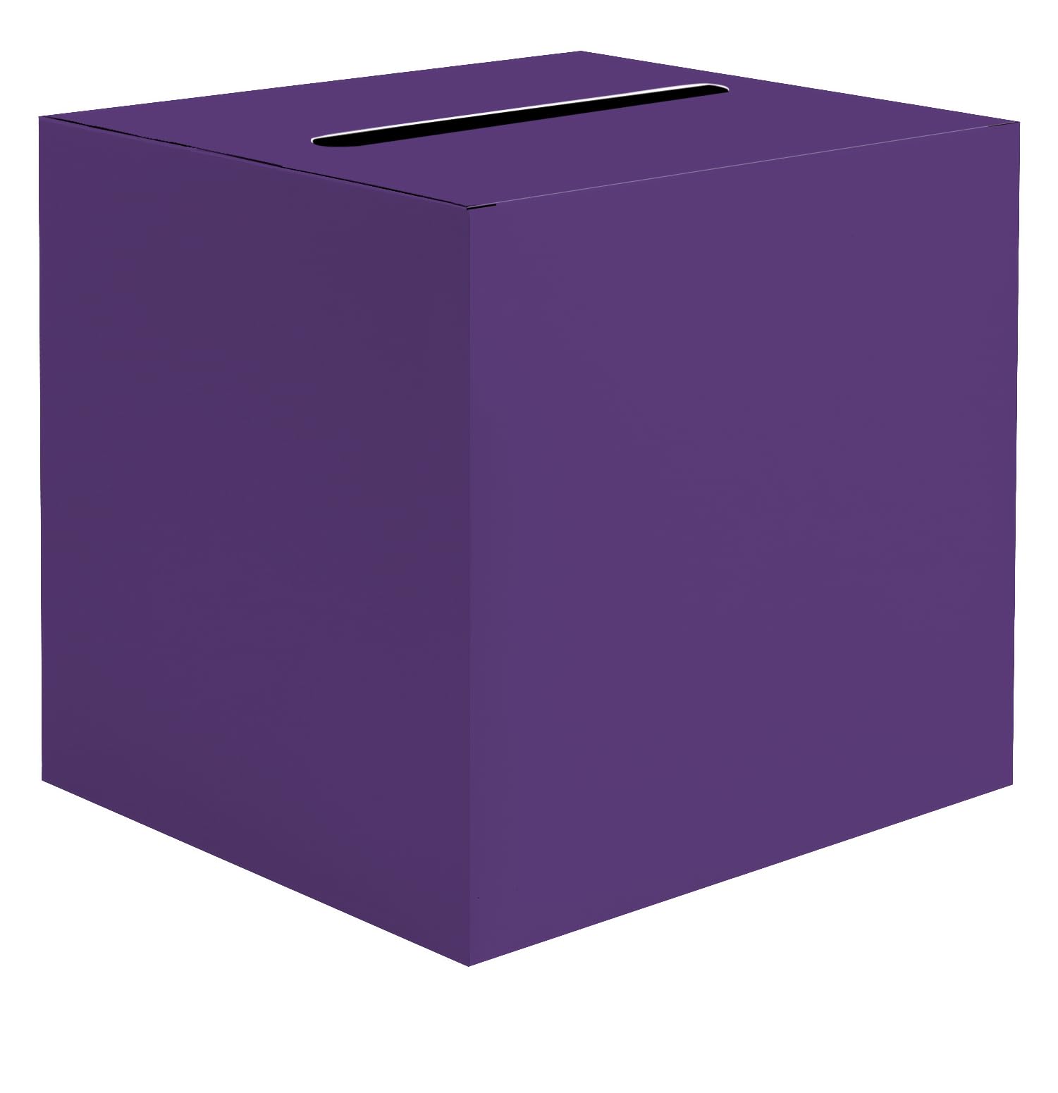 SietDESEO Purple Card Box with Slot Money Gift Card Box Holder for Party Wedding Reception Birthday Graduation Bridal Shower Baby Shower Diaper Raffle Box