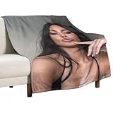Photo Gallery youman kim kardashian - coperta in flanella per letto con motivo attrice sexy e leggera, per tutte le stagioni, per divano e divano, 101,6 x 127 cm Photo Gallery youman kim kardashian - coperta in flanella per letto con motivo attrice sexy e leggera, per tutte le stagioni, per divano e divano, 101,6 x 127 cm
