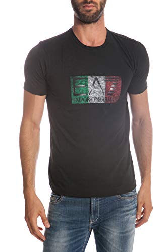 Armani man t-shirt Ea7 Spring (L, Black)