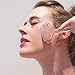 BeautyBio Quartz Contouring Roller Pure, Sustainably harvested Brazilian Rose Quartz Face, Eye & Body Roller