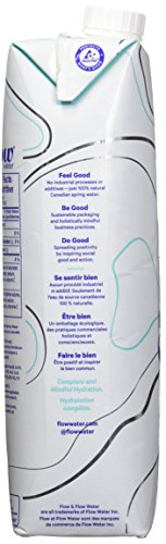 Flow Alkaline Spring Water - Refreshing Taste Of Natural Alkaline Water With Natural Electrolytes, Eco-Friendly Packaging, Non-Gmo And Bpa-Free. Unflavored. 6 Pack Of 1 Liter Bottles #TOP3