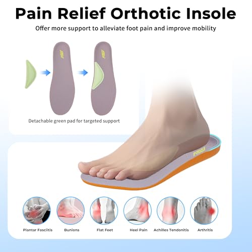 Image of Womens Walking Shoes with Arch Support Wide Orthotic Plantar Fasciitis Sneakers Athletic Tennis Shoes