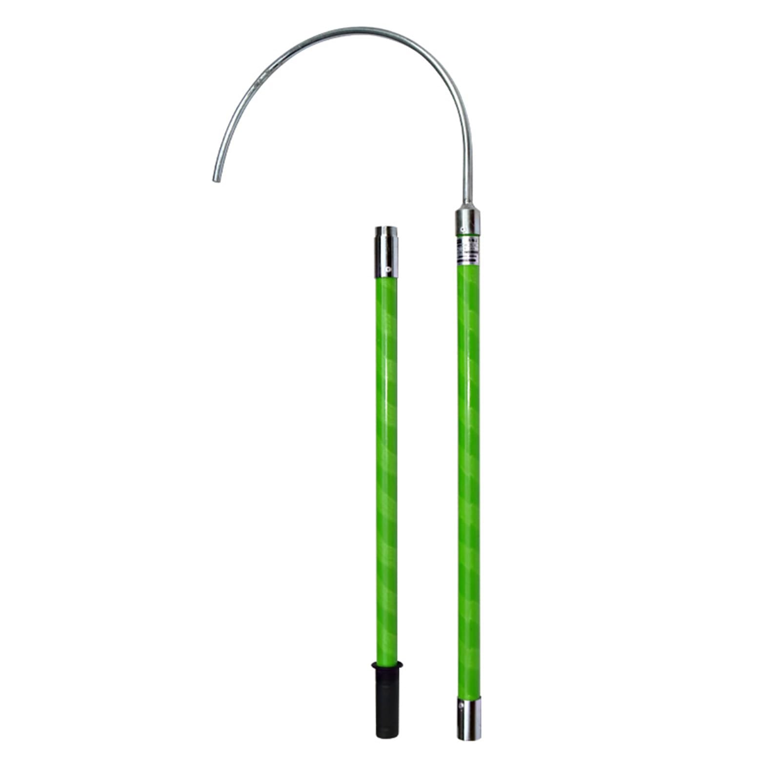 GTHTUHFD Insulated Rescue Hook For High-Voltage Work, Fire Service Rescue Hook For Electricians, For Substations/Fire Brigades/Construction Sites, Portable Rescue Pole For Electri,size_name-3m/9.8ft