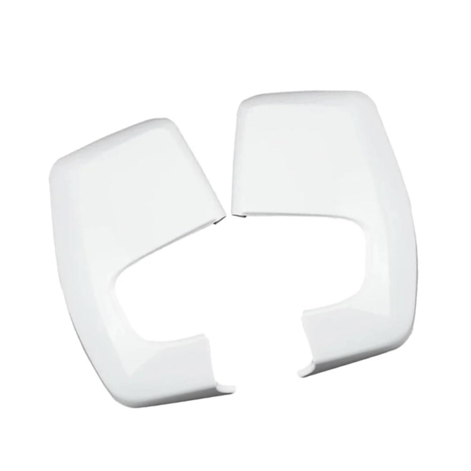 Pgqsqvtxf White Door Wing Mirror Cover Car Rearview Side Mirror Cover For F&Ord For Transit For Tourneo Custom 2012-2023 Side Mirror Trim Caps (White)